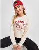 Adidas Originals Bluza Retro Luxury Crew Sweatshirt Trend Pack Hl0048 , Beige, Dames online kopen