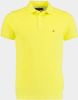 Tommy Hilfiger Polo 1985 slim fit citrus yellow(mw0mw17771 zll ) online kopen
